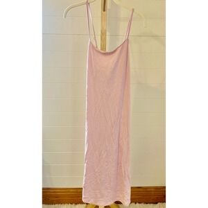 Auden Cloud Knit Sleepwear Slip Dress Light Pink Size S